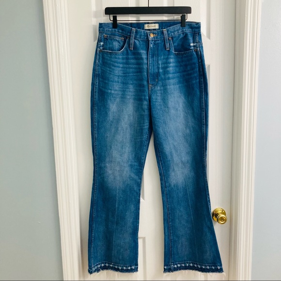 Madewell Flea market Flare 30 Tall - Picture 2 of 9